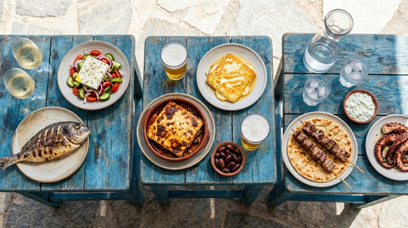 Family restaurant with homemade Greek food